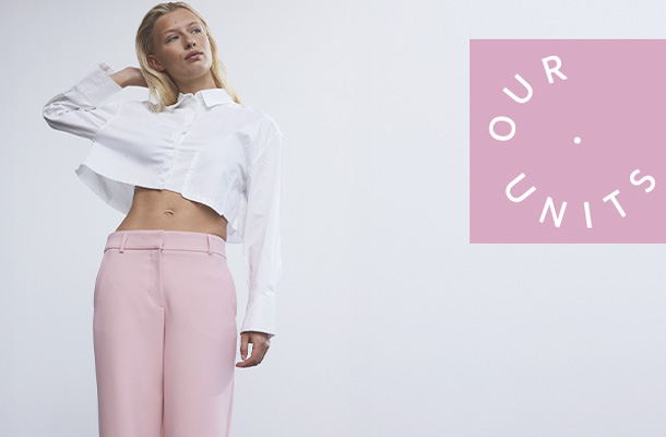 Visuel identitet for Our Units - womenswear